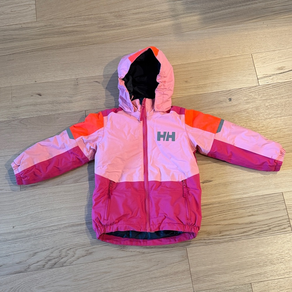 Helly Hansen Rider Kids' Pink Snow / Ski Jacket Size 5